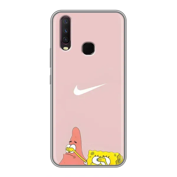 Чехол с принтом «Патрик и Губка» для Vivo Y17