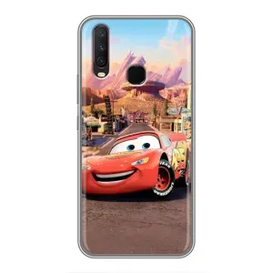 Силиконовый чехол Маквин для ViVO Y17 (Радиаторный Спрингс Маквин)