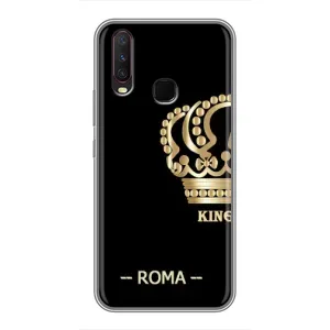 Чехлы для ViVO Y17 (VPrint) - Футбольные клубы (Roma)