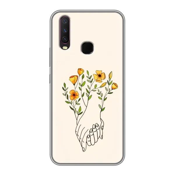 Чехол с принтом «Руки любви» для Vivo Y17