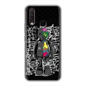 Чехлы для ViVO Y17 - Bearbrick Louis Vuitton (PREMIUMPrint) (Стиль Bearbrick)