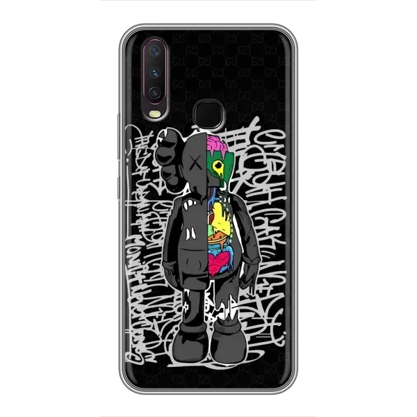 Чехол с принтом «Стиль Bearbrick» для Vivo Y17