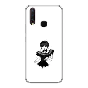 Чехлы Венсдей на ViVO Y17 Уэнсдей (AlphaPrint) (танец Уэнздей)