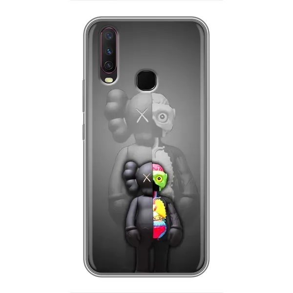 Чехол с принтом «Тело Bearbrick» для Vivo Y17