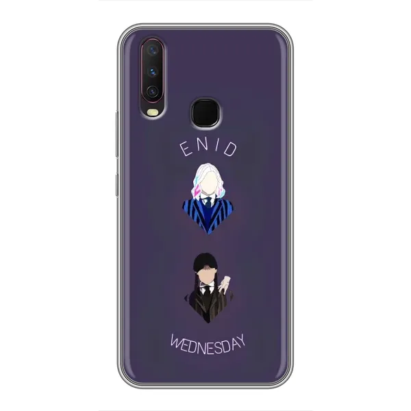 Чехол с принтом «Уэнздей и подруга» для Vivo Y17