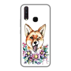 Чехлы с картинкой Лисички для ViVO Y17 (VPrint) (Веселая лисичка)