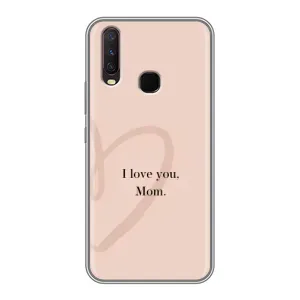 Чехол с принтом «Сердце маме» для Vivo Y17