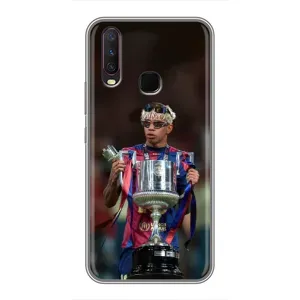 Чохол з футболістом Ламін Ямаль ViVO Y17 (Ямаль з кубком)