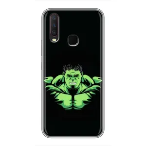 Чехлы с героями Марвел ViVO Y17 (VPrint) (Зелёный Халк)