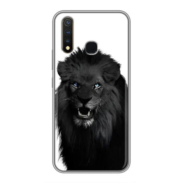 Чехол с принтом «Черный ЛЕВ» для Vivo Y19