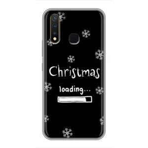 Рождественские, Праздничные Чехлы для Виво у19 (Christmas loading)