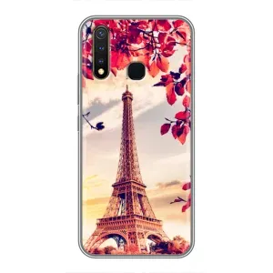 Чехол Эйфелева Башня для Vivo Y19 - (AlphaPrint) (Эйфелева Башня)