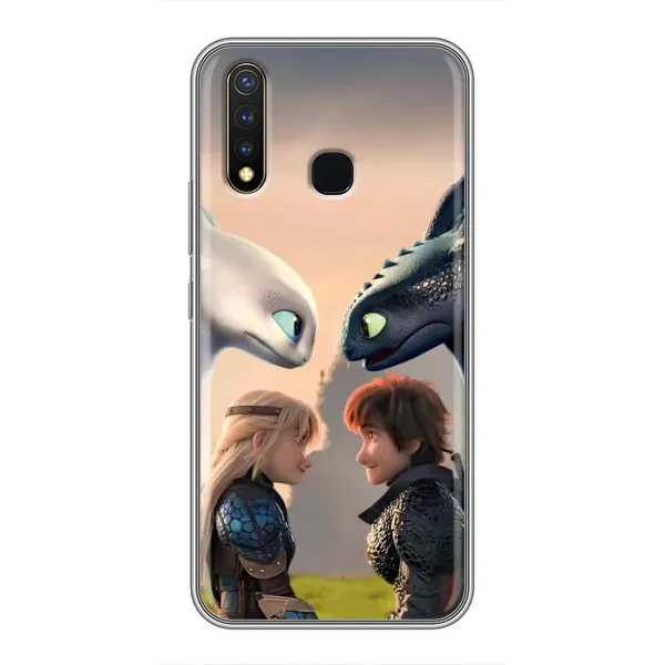 Чохол з принтом «Гикавка і Астрід» для Vivo Y19 Чохол з принтом «Гикавка і Астрід» для Vivo Y19