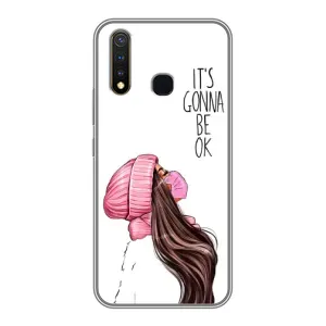 Чехол с печатью для Vivo Y19 - (Мода) (AlphaPrint) (Коронавирус)