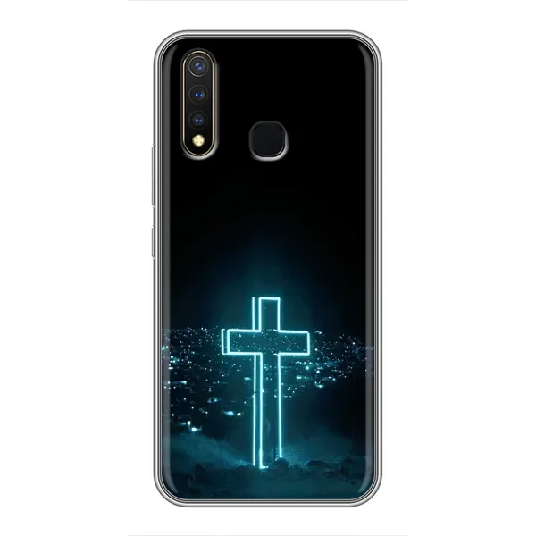 Чохол з принтом «Хрест і місто» для Vivo Y19