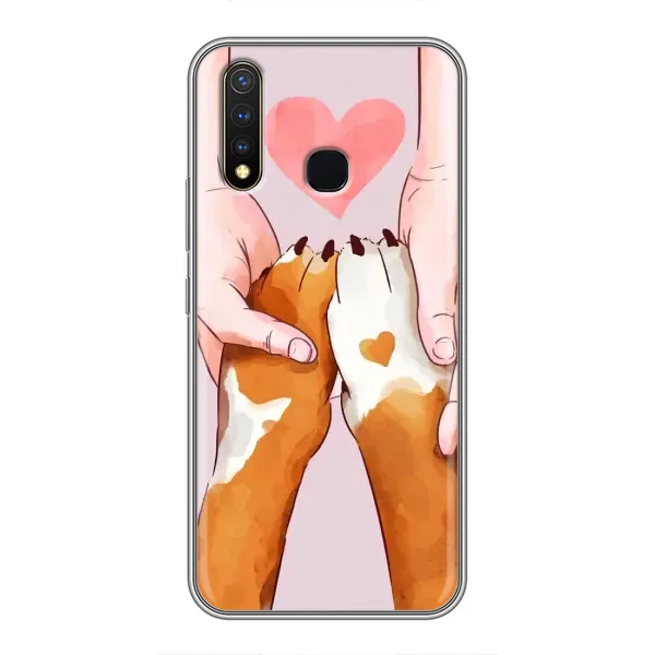 Чехол с принтом «Любовь к собакам» для Vivo Y19