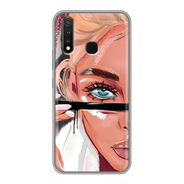 Чехол с принтом «Макияж» для Vivo Y19