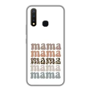 Чохли для мами на Vivo Y19 (Текстовий колаж мама)