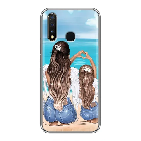 Чехол с принтом «Мама с доченькой» для Vivo Y19 Чехол с принтом «Мама с доченькой» для Vivo Y19