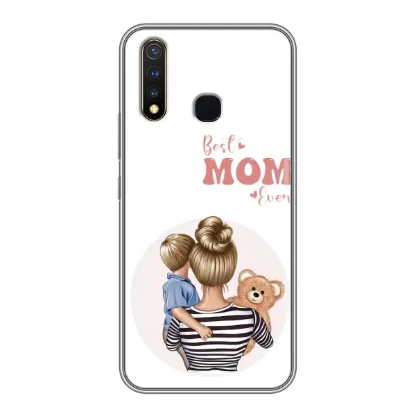 Чохол з принтом «Мама і син» для Vivo Y19