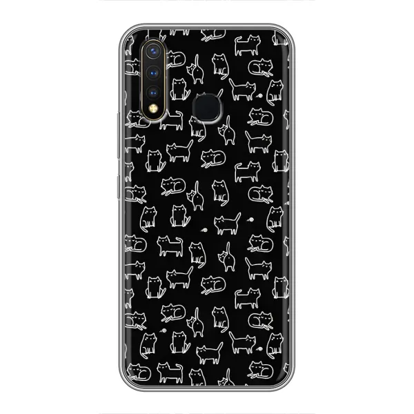 Чохол з принтом «Маленькі котики» для Vivo Y19