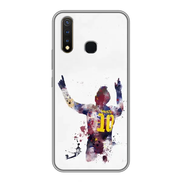 Чехол с принтом «Messi Barca» для Vivo Y19