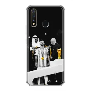 Чохли для Vivo Y19 (Leo чемпіон) (AlphaPrint) (Мессі коронований)