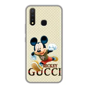 Чехол Disney Mouse Vivo Y19 (PREMIUMPrint) (Mikki Gucci)