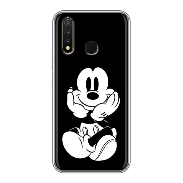 Чохол з принтом «Маус на чорному» для Vivo Y19