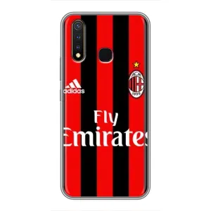 Чехлы для Vivo Y19 (VPrint) - Футбольные клубы (Milan)