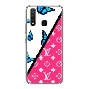 Брендновые Чехлы для Vivo Y19 - (PREMIUMPrint) (Мода LV)