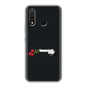 Чехлы (ART) Цветы на Vivo Y19 (VPrint) (Неожиданные цветы)