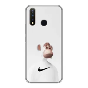 Чехлы с Обезьянами NFT для Vivo Y19 (AlphaPrint) (обезьяна NFT Nike)