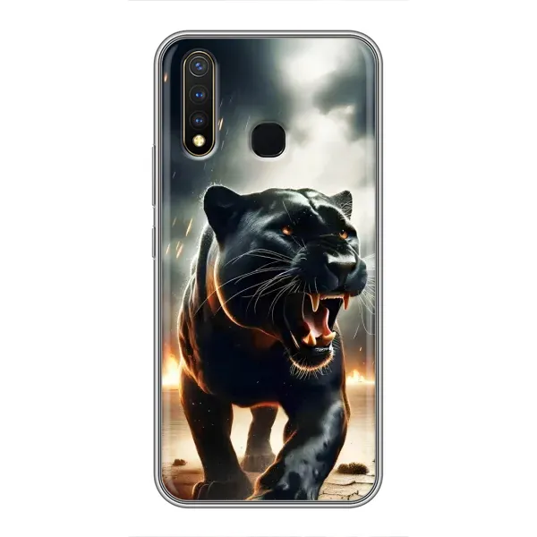 Чохол з принтом «Чорна пантера» для Vivo Y19