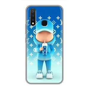 Крутые Чехлы Луи Виттон для Vivo Y19 (AlphaPrint) (Парень LV)