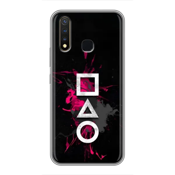 Чехол с принтом «Символы Игра кальмара» для Vivo Y19 Чехол с принтом «Символы Игра кальмара» для Vivo Y19