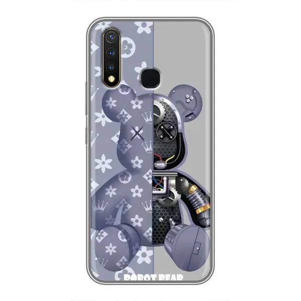Чехол с принтом «Робот Мишка» для Vivo Y19