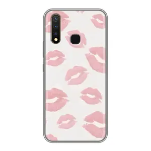 Чохол з розовим принтом для Vivo Y19 (Рожеві губи)