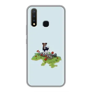 Чехлы с картинкой собаки Патрон для Vivo Y19 (AlphaPrint) (Сапер Пес)