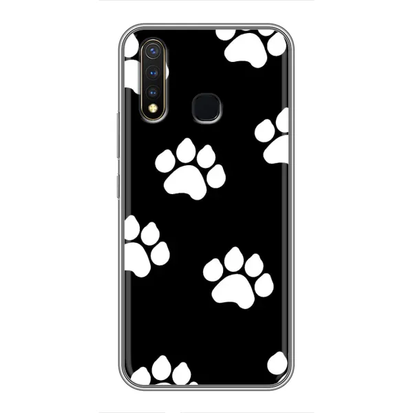 Чехол с принтом «Следы собаки» для Vivo Y19
