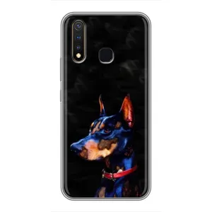 Чехлы с картинками животных Vivo Y19 (Собака)
