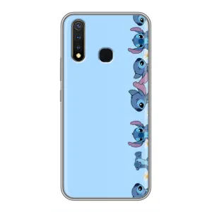 Чехол с принтом Стич на Vivo Y19 (Стич фон)