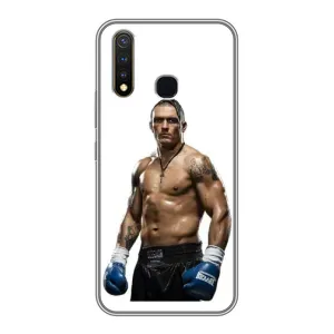 Чехол с картинкой Александр Усик для Vivo Y19 (Усик на белом)