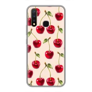 Чехлы с Фруктами для Vivo Y19 (VPrint) (Вишня)