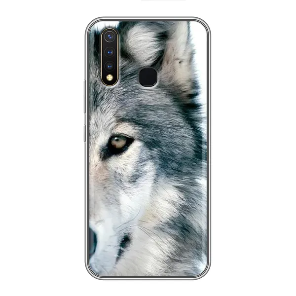 Чехол с принтом «Волк» для Vivo Y19