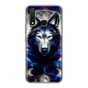 Защитные чехлы для Виво у19 (AlphaPrint) (ХИТ продаж) ВОЛК (Волк)