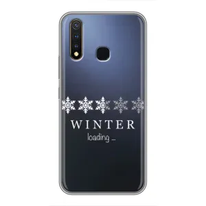 Зимние Чехлы для Виво у19 - прозрачный фон (Winter loading)