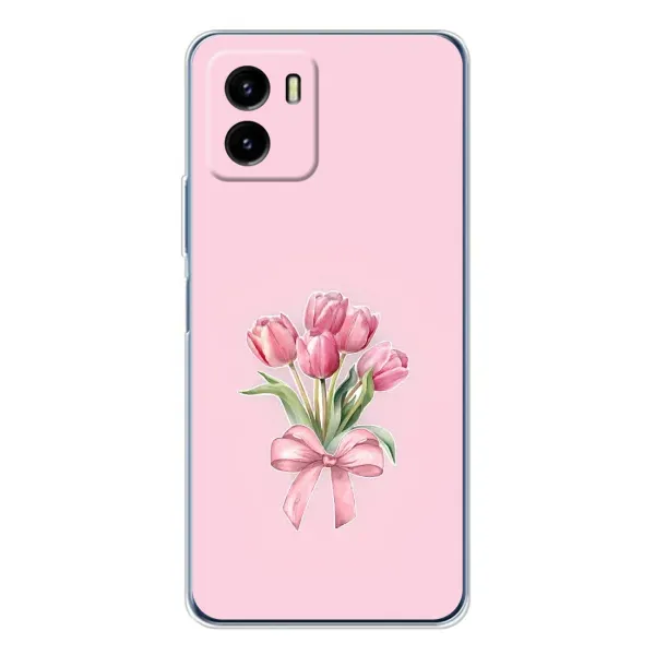 Чехол с принтом «Букет цветов» для Vivo Y19s Pro