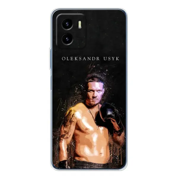 Чехол с принтом «Боксер Александр Усик» для Vivo Y19s Pro Чехол с принтом «Боксер Александр Усик» для Vivo Y19s Pro
