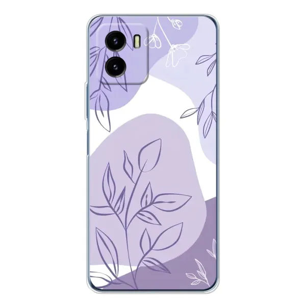 Чехол с принтом «Фиолетовые листья абстракция» для Vivo Y19s Pro Чехол с принтом «Фиолетовые листья абстракция» для Vivo Y19s Pro